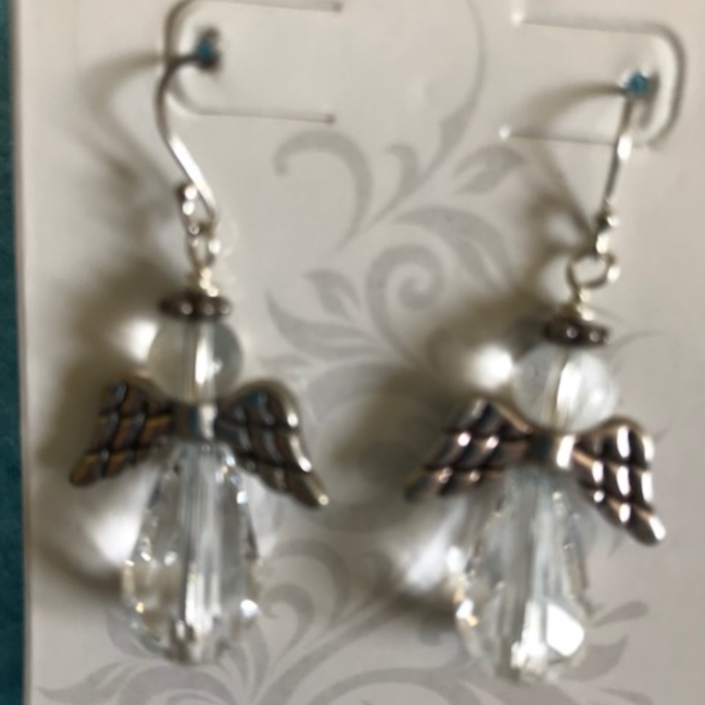 angel earrings